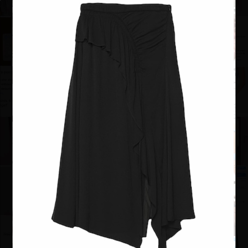 Ulla Johnson black knee length skirt